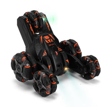 Load image into Gallery viewer, MoFun Five-wheeled Stunt Car 360-degree Swing Arm 2.4G Multifunctional RC Car, Single control, Double control