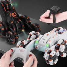 Load image into Gallery viewer, MoFun Five-wheeled Stunt Car 360-degree Swing Arm 2.4G Multifunctional RC Car, Single control, Double control