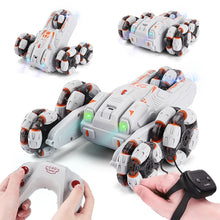 Load image into Gallery viewer, MoFun Five-wheeled Stunt Car 360-degree Swing Arm 2.4G Multifunctional RC Car, Single control, Double control