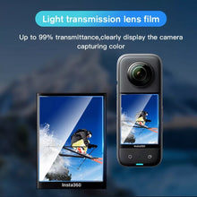 Load image into Gallery viewer, For Insta360 X3 STARTRC 2pcs Transparent HD Curved Protective Film, For Insta360 X3