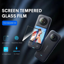 Load image into Gallery viewer, For Insta360 X3 STARTRC 2pcs Transparent HD Curved Protective Film, For Insta360 X3