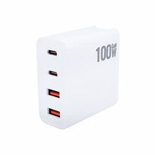 Load image into Gallery viewer, GaN 100W Dual USB + Dual USB-C/Type-C Multi Port Charger for Apple MacBook Series, US Plug, US / EU Plug, US / UK Plug, US / AU Plug, US / EU / UK Plug, US / EU / UK / AU Plug