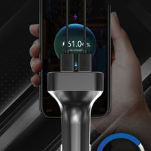 Load image into Gallery viewer, PDF18 Mobile Phone Charger Adapter USB+Type-C PD25W QC3.0 Car Phone Adapter Cigarette Lighter, PDF18