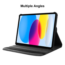 Load image into Gallery viewer, For iPad 10.9 2022 ENKAY Hat-Prince 360 Degree Rotation Litchi Leather Smart Tablet Case