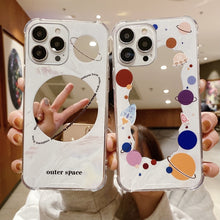 Load image into Gallery viewer, Color Painted Mirror Phone Case, For iPhone 14 Pro, For iPhone 14 Pro Max