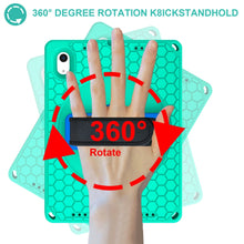 Load image into Gallery viewer, 360 Rotation Stand EVA Hard PC Tablet Case with Strap, For iPad 10th Gen 10.9 2022