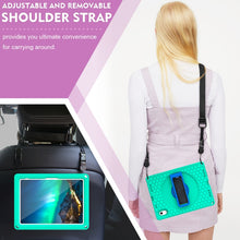 Load image into Gallery viewer, 360 Rotation Stand EVA Hard PC Tablet Case with Strap, For iPad 10th Gen 10.9 2022