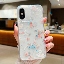 Load image into Gallery viewer, Fresh Small Floral Epoxy TPU Phone Case, For iPhone 7 Plus / 8 Plus, For iPhone X / XS