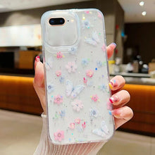 Load image into Gallery viewer, Fresh Small Floral Epoxy TPU Phone Case, For iPhone 7 Plus / 8 Plus, For iPhone X / XS