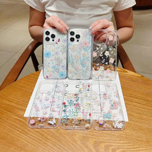 Load image into Gallery viewer, Fresh Small Floral Epoxy TPU Phone Case, For iPhone 7 Plus / 8 Plus, For iPhone X / XS