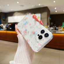Load image into Gallery viewer, Fresh Small Floral Epoxy TPU Phone Case, For iPhone 7 Plus / 8 Plus, For iPhone X / XS