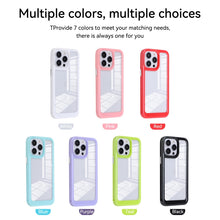 Load image into Gallery viewer, Solid Solor TPU Space Acrylic Phone Case, For iPhone 11, For iPhone 11 Pro Max, For iPhone 12, For iPhone 12 Pro, For iPhone 12 Pro Max, For iPhone 13