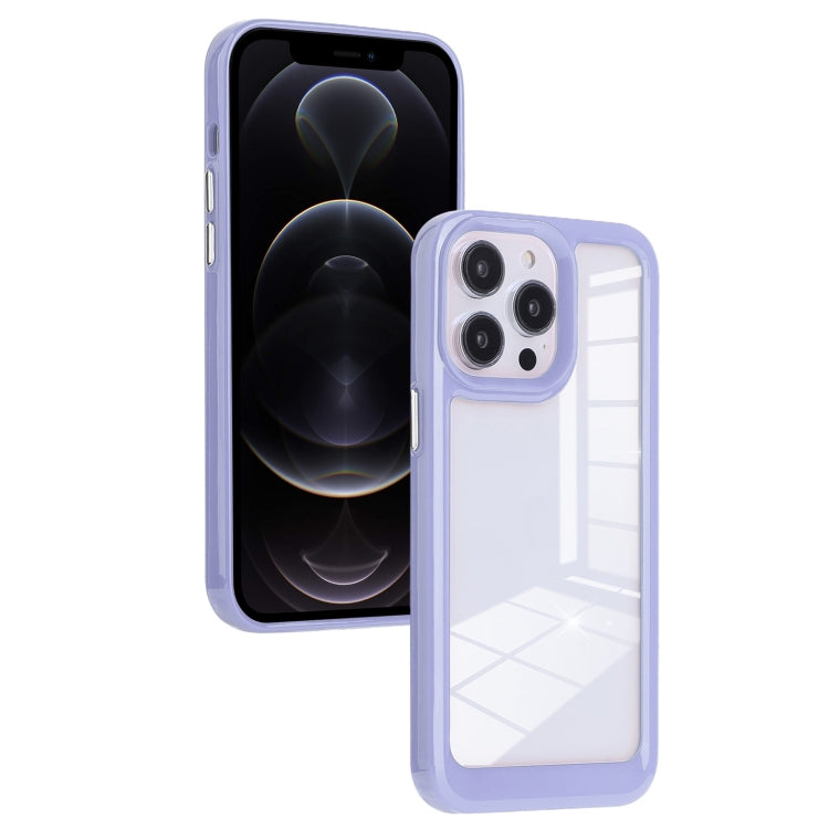 Solid Solor TPU Space Acrylic Phone Case, For iPhone 11, For iPhone 11 Pro Max, For iPhone 12, For iPhone 12 Pro, For iPhone 12 Pro Max, For iPhone 13