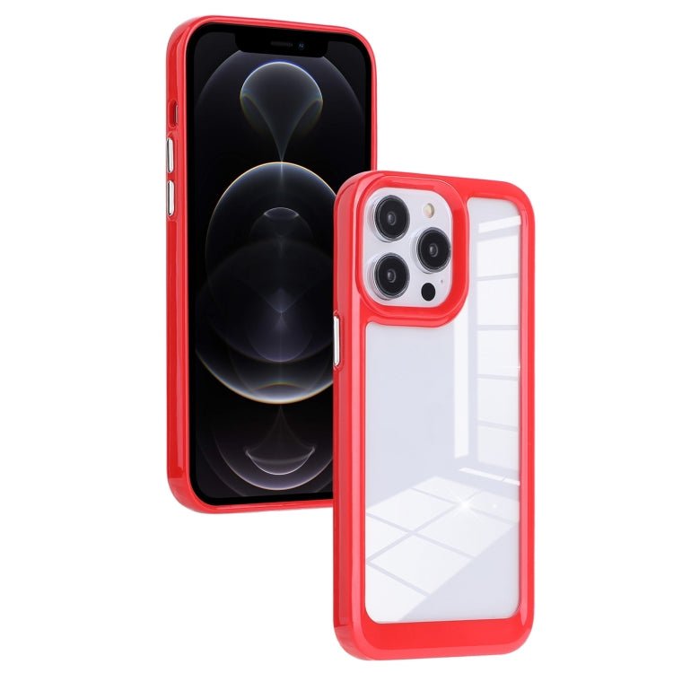 Solid Solor TPU Space Acrylic Phone Case, For iPhone 11, For iPhone 11 Pro Max, For iPhone 12, For iPhone 12 Pro, For iPhone 12 Pro Max, For iPhone 13