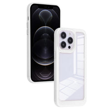 Load image into Gallery viewer, Solid Solor TPU Space Acrylic Phone Case, For iPhone 11, For iPhone 11 Pro Max, For iPhone 12, For iPhone 12 Pro, For iPhone 12 Pro Max, For iPhone 13