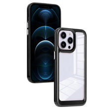 Load image into Gallery viewer, Solid Solor TPU Space Acrylic Phone Case, For iPhone 11, For iPhone 11 Pro Max, For iPhone 12, For iPhone 12 Pro, For iPhone 12 Pro Max, For iPhone 13