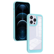 Load image into Gallery viewer, Solid Solor TPU Space Acrylic Phone Case, For iPhone 11, For iPhone 11 Pro Max, For iPhone 12, For iPhone 12 Pro, For iPhone 12 Pro Max, For iPhone 13