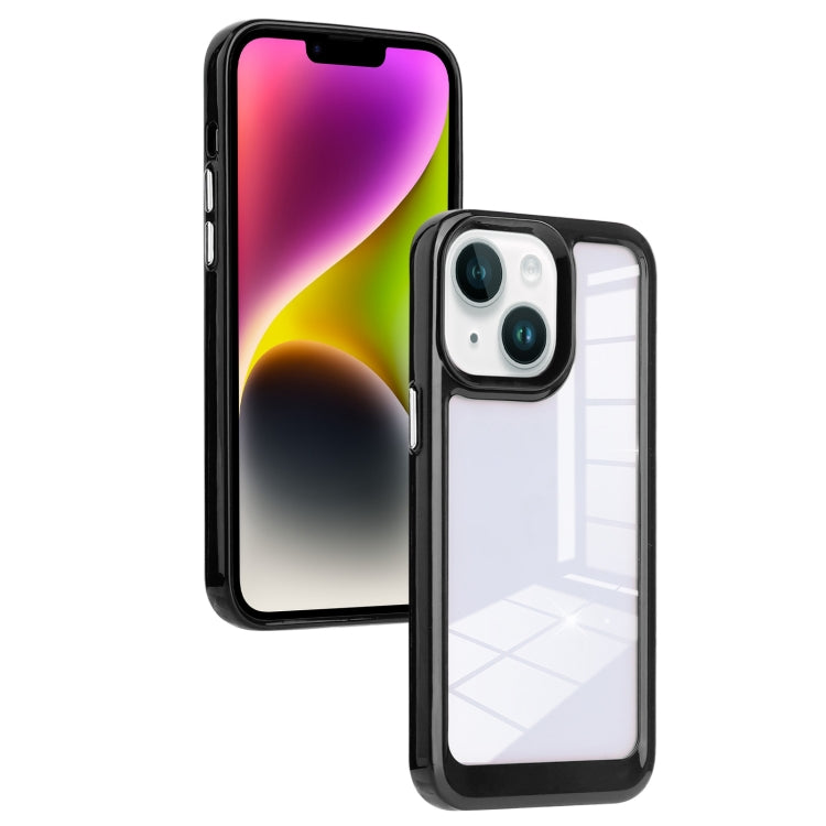 Solid Solor TPU Space Acrylic Phone Case, For iPhone 14, For iPhone 13 Pro, For iPhone 13 Pro Max, For iPhone 14 Pro, For iPhone 14 Pro Max