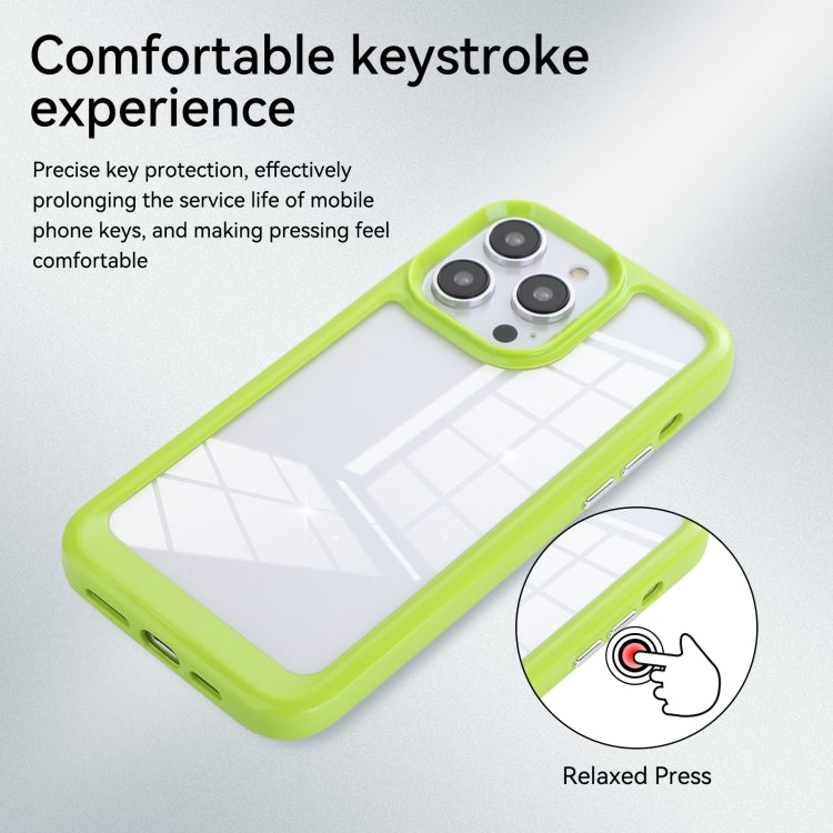 Solid Solor TPU Space Acrylic Phone Case, For iPhone 14, For iPhone 13 Pro, For iPhone 13 Pro Max, For iPhone 14 Pro, For iPhone 14 Pro Max