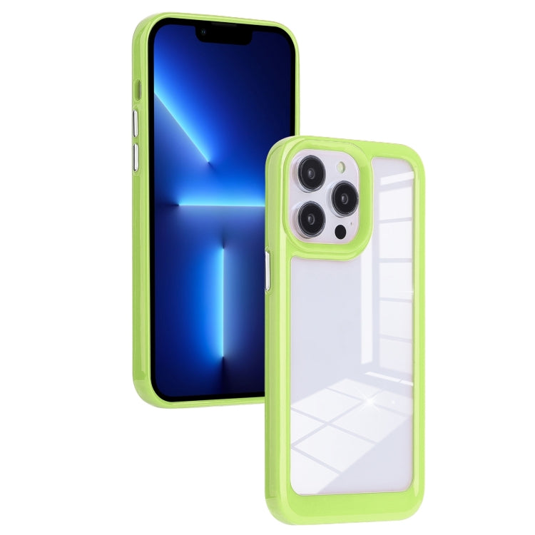 Solid Solor TPU Space Acrylic Phone Case, For iPhone 14, For iPhone 13 Pro, For iPhone 13 Pro Max, For iPhone 14 Pro, For iPhone 14 Pro Max