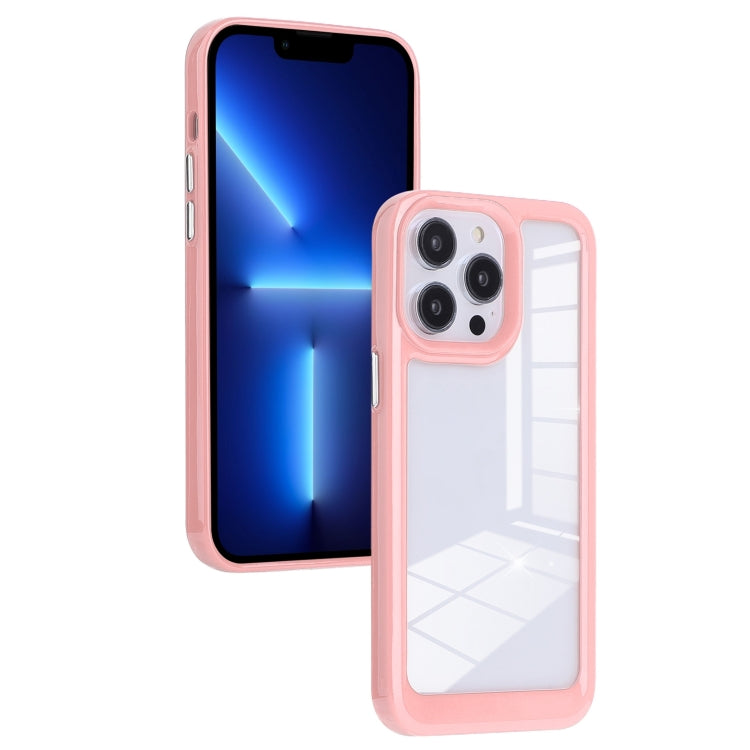 Solid Solor TPU Space Acrylic Phone Case, For iPhone 14, For iPhone 13 Pro, For iPhone 13 Pro Max, For iPhone 14 Pro, For iPhone 14 Pro Max