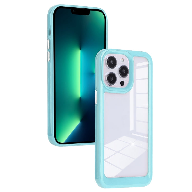 Solid Solor TPU Space Acrylic Phone Case, For iPhone 14, For iPhone 13 Pro, For iPhone 13 Pro Max, For iPhone 14 Pro, For iPhone 14 Pro Max