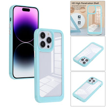 Load image into Gallery viewer, Solid Solor TPU Space Acrylic Phone Case, For iPhone 14, For iPhone 13 Pro, For iPhone 13 Pro Max, For iPhone 14 Pro, For iPhone 14 Pro Max