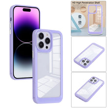 Load image into Gallery viewer, Solid Solor TPU Space Acrylic Phone Case, For iPhone 14, For iPhone 13 Pro, For iPhone 13 Pro Max, For iPhone 14 Pro, For iPhone 14 Pro Max