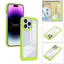 Load image into Gallery viewer, Solid Solor TPU Space Acrylic Phone Case, For iPhone 14, For iPhone 13 Pro, For iPhone 13 Pro Max, For iPhone 14 Pro, For iPhone 14 Pro Max