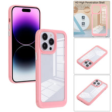 Load image into Gallery viewer, Solid Solor TPU Space Acrylic Phone Case, For iPhone 14, For iPhone 13 Pro, For iPhone 13 Pro Max, For iPhone 14 Pro, For iPhone 14 Pro Max