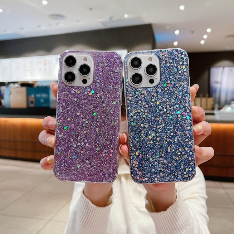 Glitter Sequins Epoxy TPU Phone Case, For iPhone 14 Pro Max, For iPhone 14 Plus, For iPhone 14 Pro, For iPhone 14, For iPhone 13 Pro Max, For iPhone 13 Pro