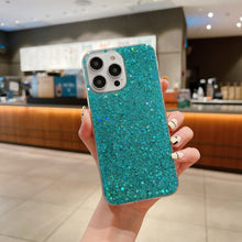 Load image into Gallery viewer, Glitter Sequins Epoxy TPU Phone Case, For iPhone 14 Pro Max, For iPhone 14 Plus, For iPhone 14 Pro, For iPhone 14, For iPhone 13 Pro Max, For iPhone 13 Pro