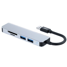 Load image into Gallery viewer, ENKAY Hat-Prince 5 in 1 Docking Station Adapter HUB SD/TF Card Reader, USB 3.0, Type-C