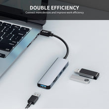 Load image into Gallery viewer, ENKAY Hat-Prince 5 in 1 Docking Station Adapter HUB SD/TF Card Reader, USB 3.0, Type-C