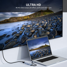Load image into Gallery viewer, ENKAY Hat-Prince 6 in 1 Type-C Hub 4K HDMI Docking Station Adapter USB-C PD Quick Charge SD/TF Card Reader, 6 in 1 Type-C