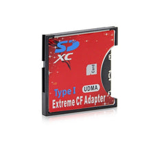 Load image into Gallery viewer, SD to CF Compact Flash Memory Card Adapter