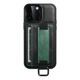 Suteni H13 Card Wallet Wrist Strap Holder PU Phone Case, For iPhone 11 Pro, For iPhone 11, For iPhone 11 Pro Max, For iPhone 12 / 12 Pro, For iPhone 12 Pro Max, For iPhone 13, For iPhone 13 Pro, For iPhone 13 Pro Max, For iPhone 14, For iPhone 14 Pro  ...