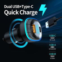 Load image into Gallery viewer, C33 Car Charger Quick Charge Type C Fast Charging Phone Adapter, C33