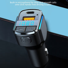 Load image into Gallery viewer, C34 Car Bluetooth 5.0 Charger FM Transmitter Cigarette lighter MP3 Music Player, C34