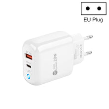 Load image into Gallery viewer, PD04 PD20W + QC18W Mobile Phone Charger with LED Indicator, EU Plug, EU Plug