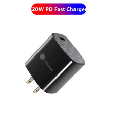 Load image into Gallery viewer, PD11 Mini Single Port PD3.0 USB-C / Type-C 20W Fast Charger for iPhone / iPad Series, US Plug, US Plug
