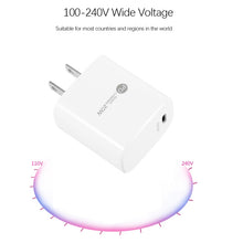 Load image into Gallery viewer, PD11 Mini Single Port PD3.0 USB-C / Type-C 20W Fast Charger for iPhone / iPad Series, US Plug, US Plug