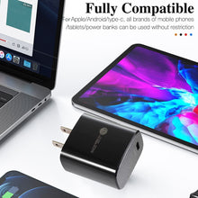 Load image into Gallery viewer, PD11 Mini Single Port PD3.0 USB-C / Type-C 20W Fast Charger for iPhone / iPad Series, US Plug, US Plug