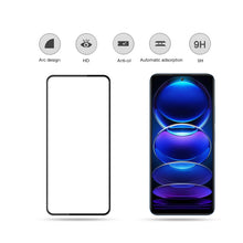 Load image into Gallery viewer, For Xiaomi Redmi Note 12 mocolo 2.5D Full Glue Tempered Glass Full Film