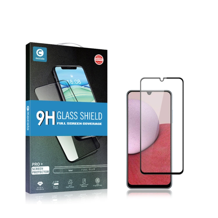 For Samsung Galaxy A14 mocolo 2.5D Full Glue Tempered Glass Full Film