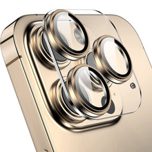 Load image into Gallery viewer, For iPhone 14 Pro / 14 Pro Max ENKAY Hat-Prince 9H Rear Camera Lens Tempered Glass Aluminium Alloy Film