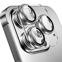 Load image into Gallery viewer, For iPhone 14 Pro / 14 Pro Max ENKAY Hat-Prince 9H Rear Camera Lens Tempered Glass Aluminium Alloy Film