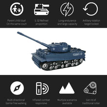 Load image into Gallery viewer, MoFun 369  Remote Control Tank 1:32 Four-way RC Vehicle, Blue, Green, Yellow
