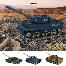 Load image into Gallery viewer, MoFun 369  Remote Control Tank 1:32 Four-way RC Vehicle, Blue, Green, Yellow