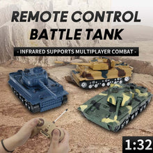 Load image into Gallery viewer, MoFun 369  Remote Control Tank 1:32 Four-way RC Vehicle, Blue, Green, Yellow